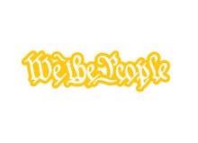 Load image into Gallery viewer, We The People Custom Precision Die Cut Decal Sticker Design Style
