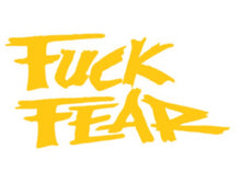 Load image into Gallery viewer, Fuck Fear Custom Precision Die Cut Vinyl Decal Sticker Design Style Graphics