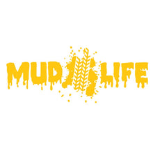 Load image into Gallery viewer, Mud Life Tire Track Custom Precision Die Cut Vinyl Decal Sticker Design Style Graphics
