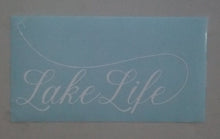 Load image into Gallery viewer, Lake Life Fishing Hook Custom Precision Die Cut Vinyl Decal Sticker Design Style Graphics