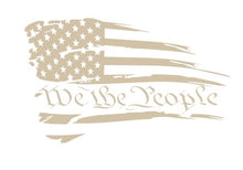 Load image into Gallery viewer, We The People Flag Decal Custom Precision Die Cut Decal Sticker Design Style
