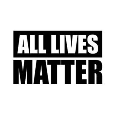 All Lives Matter Custom Precision Die Cut Vinyl Decal Sticker Design Style Graphics