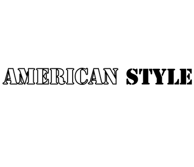 American Style Words #1 Custom Precision Die Cut Vinyl Decal Sticker Design Style Graphics