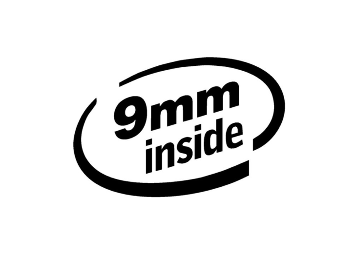 9mm Inside Decal | Sticker (Large Sizes) – Design Style