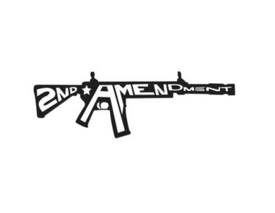 2nd Amendment Rifle Gun Custom Precision Die Cut Vinyl Decal Sticker Design Style Graphics