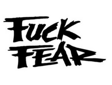 Load image into Gallery viewer, Fuck Fear Custom Precision Die Cut Vinyl Decal Sticker Design Style Graphics
