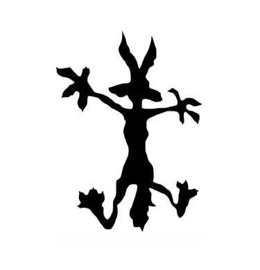 Wile Coyote Ouch Decal Custom Precision Die Cut Decal Sticker Design Style Graphics