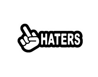 Fuck Haters Custom Precision Die Cut Cut Vinyl Decal Design Style Graphics