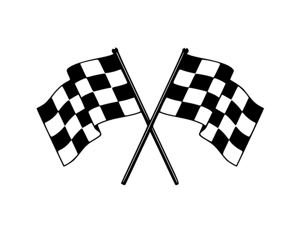 Racing Flags Custom Precision Die Cut Vinyl Decal Sticker Design Style Graphics