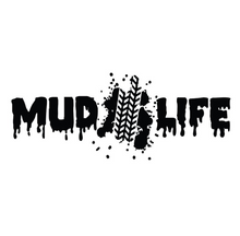 Load image into Gallery viewer, Mud Life Tire Track Custom Precision Die Cut Vinyl Decal Sticker Design Style Graphics
