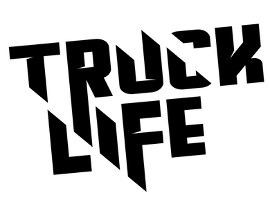 Truck Life Decal (Small Sizes) - Design Style