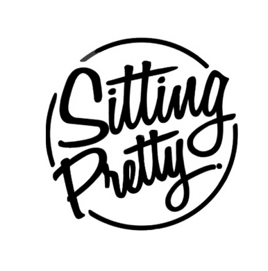 Sitting Pretty Custom Precision Die Cut Vinyl Decal Sticker Design Style Graphics