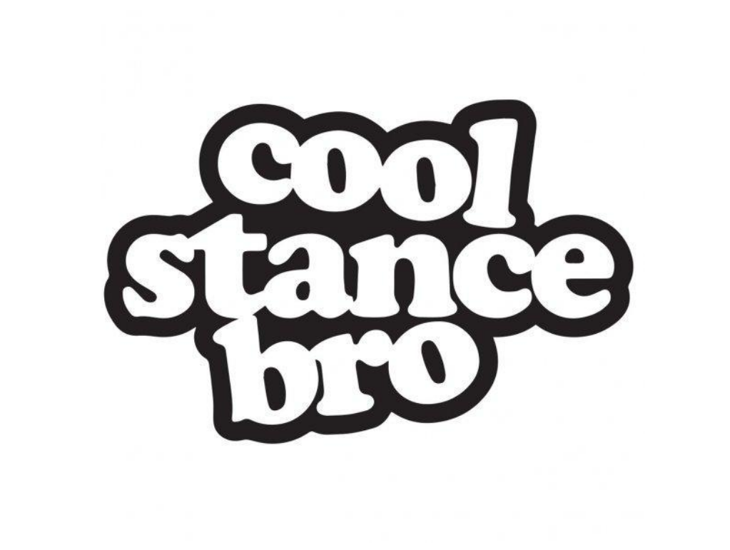 Cool Stance Bro Custom Precision Die Cut Vinyl Decal Sticker Design Style Graphics