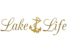 Load image into Gallery viewer, Lake Life Anchor | Custom Precision Die Cut Vinyl Decal Sticker (Medium Sizes)
