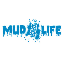 Load image into Gallery viewer, Mud Life Tire Track Custom Precision Die Cut Vinyl Decal Sticker Design Style Graphics
