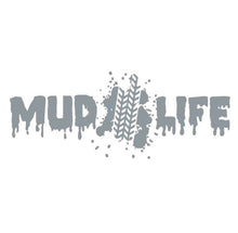 Load image into Gallery viewer, Mud Life Tire Track Custom Precision Die Cut Vinyl Decal Sticker Design Style Graphics
