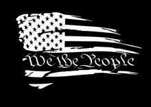 Load image into Gallery viewer, We The People Flag Decal Custom Precision Die Cut Decal Sticker Design Style
