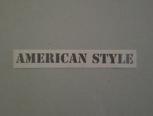 Load image into Gallery viewer, American Style Words #1 Custom Precision Die Cut Vinyl Decal Sticker Design Style Graphics
